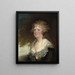 Sarah Shippen Lea Mme Thomas Lea - Gilbert Stuart — indrammet kunstværk på væggen