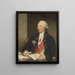 Sir John Dick - Gilbert Stuart — indrammet kunstværk på væggen