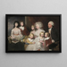 La famille Todd - Gilbert Stuart — indrammet kunstværk på væggen