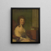 Théodosia Burr Alston - Gilbert Stuart — indrammet kunstværk på væggen