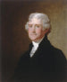 Thomas Jefferson - Gilbert Stuart — visning af kunstværket