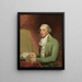 Guillaume Bayard - Gilbert Stuart — indrammet kunstværk på væggen