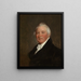 William Hull - Gilbert Stuart — indrammet kunstværk på væggen
