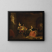 Le Capitaine Macheath ireksporteret af Polly og Lucy i L'Opéra des gueux - Gilbert Stuart Newton — indrammet kunstværk på væggen