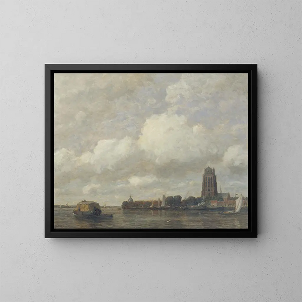 Dordrecht - Gilbert von Canal — indrammet kunstværk på væggen