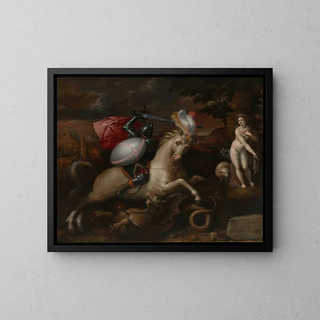 Gillis Coignet - Saint George Defeating the Dragon.webp