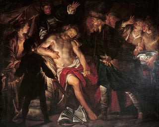 La mort de Caton - Gioacchino Assereto — visning af kunstværket