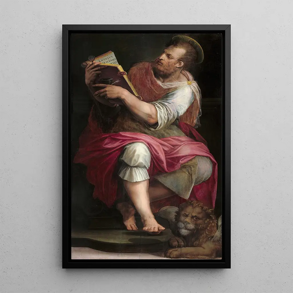 Saint Marc - Giorgio Vasari — indrammet kunstværk på væggen