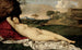 Vénus endormie - Giorgione — visning af kunstværket