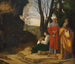 Tre filosoffer - Giorgione — visning af kunstværket