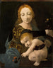 Den Jomfru med barnet Den Madonna med rosen - Giovanni Antonio Boltraffio — visning af kunstværket