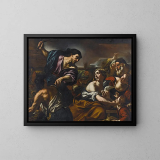 Giovanni Battista Beinaschi - The Expulsion From The Temple.webp