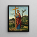 Sainte-Hélène - Giovanni Battista Cima da Conegliano — indrammet kunstværk på væggen
