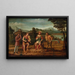 Le Jugement de Midas Le Concours musical entre Apollon et Marsyas - Giovanni Battista Cima da Conegliano — indrammet kunstværk på væggen