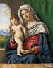 Jomfru Maria med Barnet - Giovanni Battista Cima da Conegliano — visning af kunstværket