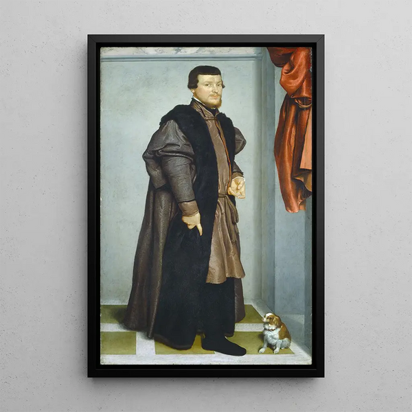 Gian Federico Madruzzo - Giovanni Battista Moroni — indrammet kunstværk på væggen