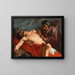 Le Bon Samaritain - Giovanni Battista Piazzetta — indrammet kunstværk på væggen