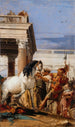 Alexandre og Bucéphale - Giovanni Battista Tiepolo — visning af kunstværket
