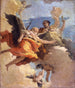 Allegori af dyderne og æren - Giovanni Battista Tiepolo — visning af kunstværket