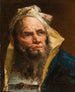 en filosofs hoved - Giovanni Battista Tiepolo — visning af kunstværket