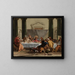La Cène - Giovanni Battista Tiepolo — indrammet kunstværk på væggen