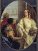 Latinus maleri, der giver sin datter Lavinia til Æneas i ægteskab - Giovanni Battista Tiepolo — visning af kunstværket