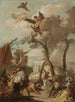 "Les Hébreux recueillant la manne dans le désert", skitse - Giovanni Battista Tiepolo — visning af kunstværket