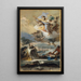 Sainte Thècle, der beder for ofrene for pesten - Giovanni Battista Tiepolo — indrammet kunstværk på væggen
