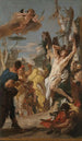 Studie til Le Martyre de Saint Sébastien til det augustinske kloster i Diessen, Tyskland - Giovanni Battista Tiepolo — visning af kunstværket