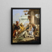 L'Adoration des Mages - Giovanni Battista Tiepolo — indrammet kunstværk på væggen