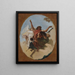 L'Apothéose de Saint Roch - Giovanni Battista Tiepolo — indrammet kunstværk på væggen