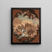 "Le Couronnement de la Vierge" - Giovanni Battista Tiepolo — indrammet kunstværk på væggen