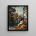 La mort de Hyacinthe - Giovanni Battista Tiepolo — indrammet kunstværk på væggen