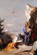 La Fuite en Égypte - Giovanni Battista Tiepolo — visning af kunstværket