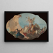 La Glorification de la famille Barbaro - Giovanni Battista Tiepolo — indrammet kunstværk på væggen