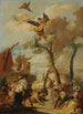 Les Hébreux recueillant la manne dans le désert - Giovanni Battista Tiepolo — visning af kunstværket