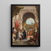 L'Investiture de l'évêque Harold en tant que duc de Franconie - Giovanni Battista Tiepolo — indrammet kunstværk på væggen