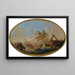 Le Temps découvrant la Vérité - Giovanni Battista Tiepolo — indrammet kunstværk på væggen