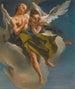 To flyvende engle - Giovanni Battista Tiepolo — visning af kunstværket