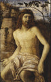 Kristus med tornekrone - Giovanni Bellini — visning af kunstværket