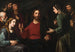 Le Christ dans la maison de Marie et Marthe - Giovanni Bernardino Azzolino — visning af kunstværket