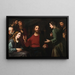 Le Christ dans la maison de Marie et Marthe - Giovanni Bernardino Azzolino — indrammet kunstværk på væggen