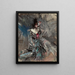 Ballerine Spagnole al Moulin Rouge - Giovanni Boldini — indrammet kunstværk på væggen