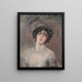 Donna Franca Florio - Giovanni Boldini — indrammet kunstværk på væggen