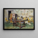 Commérages - Giovanni Boldini — indrammet kunstværk på væggen