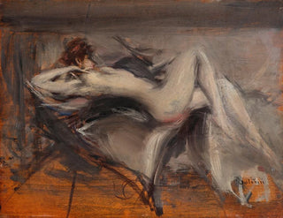 Nu kvinde - Giovanni Boldini — visning af kunstværket