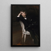 Portrait af James McNeill Whistler - Giovanni Boldini — indrammet kunstværk på væggen