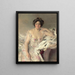 Portrait af Lady Nanne Schrader og Wiborg - Giovanni Boldini — indrammet kunstværk på væggen