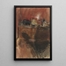Vue d'un intérieur med en kommode Louis XV - Giovanni Boldini — indrammet kunstværk på væggen