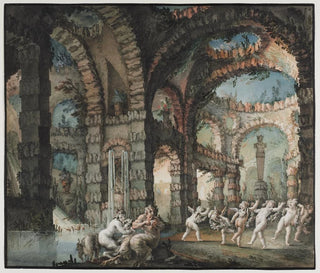 Giovanni David - Family of Satyrs with Dancing Cherubs.webp